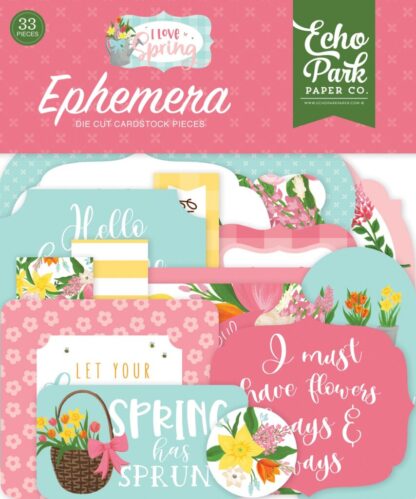 Echo Park - Ephemera - I Love Spring