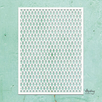 Mintay - Stencil - Diamond Pattern