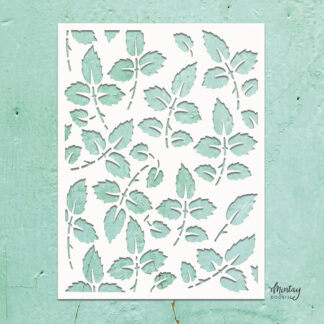 Mintay - Stencil - Rose Leaves