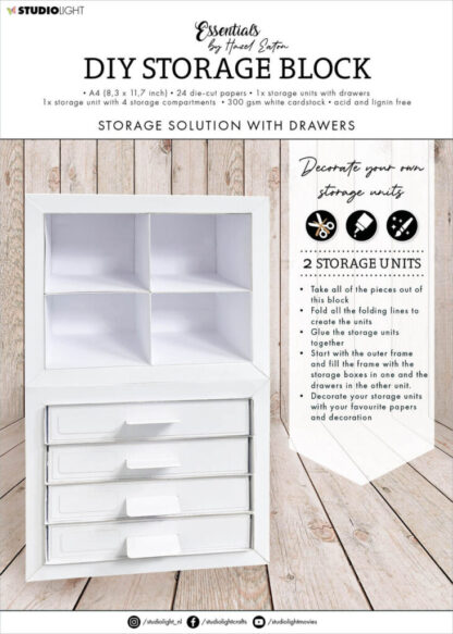 Studio Light - DIY Storage Block