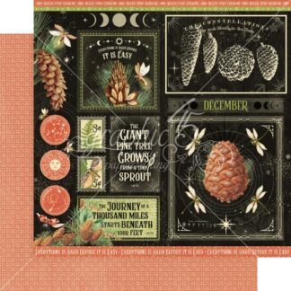Graphic 45 -Life is Abundant - December 12 X 12 Paper