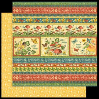 Graphic 45 -Little Things - Bloom and Grow 12 X 12 Paper