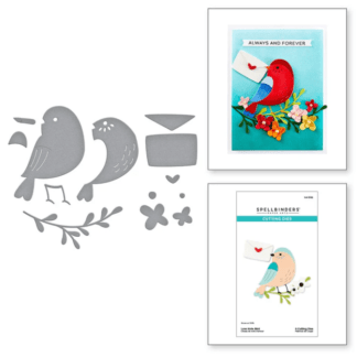 Spellbinders - Love Note Bird