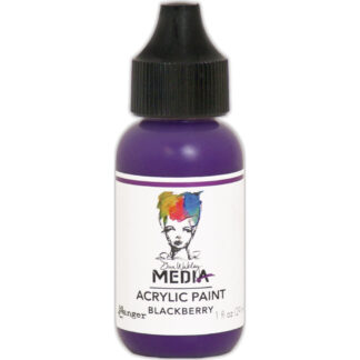 Dina Wakley Media Acrylic Paint - Blackberry