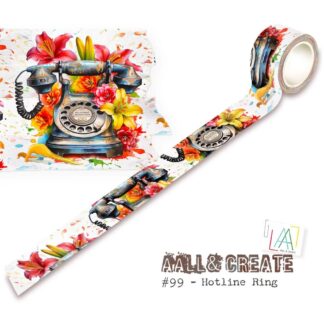 Aall & Create - Washi Tape - Hotline Ring 099