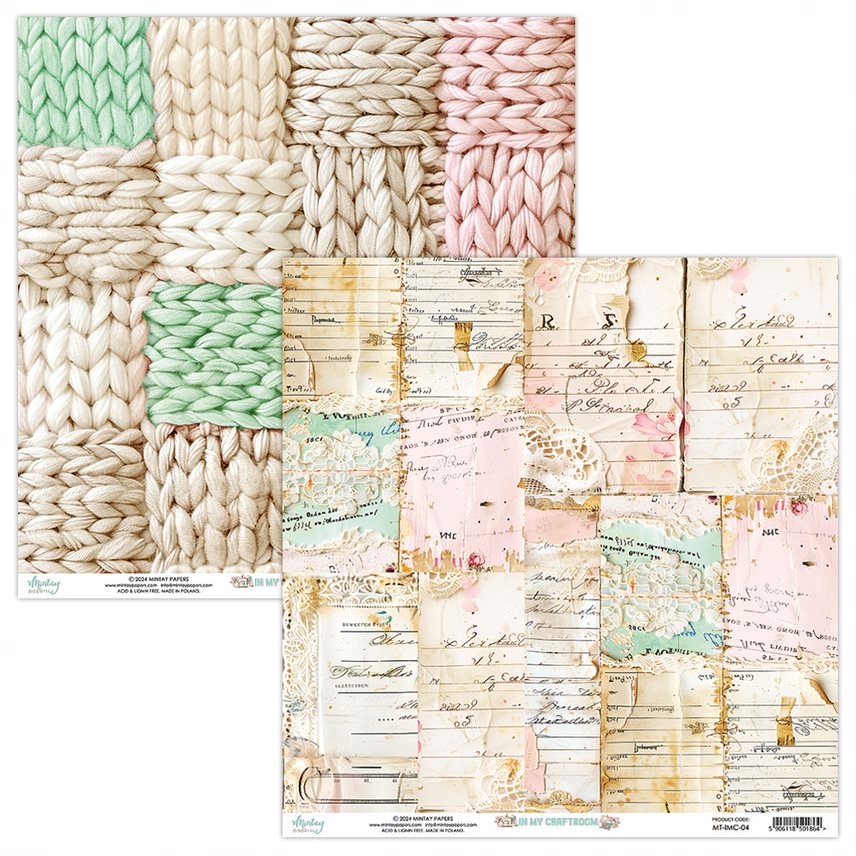 Mintay - 12X12 paper - In My Craftroom 04