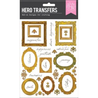 Hero Arts - Rub-ons - Ornate Frames