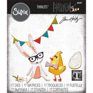 Sizzix Thinlits - Vault Bunny and Chick