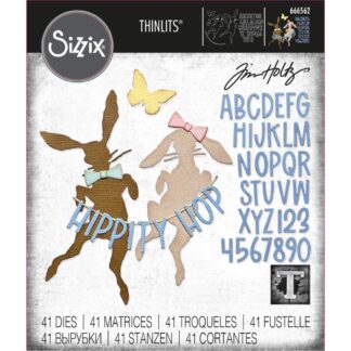 Sizzix Thinlits - Vault Hippity Hop