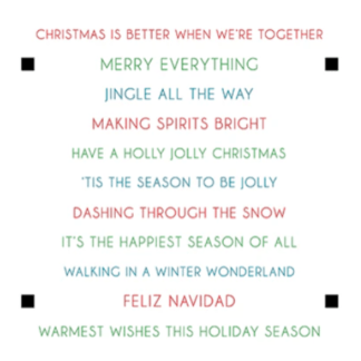 LDRS Creative - Stamp - Christmas Sentiment Stack 3407