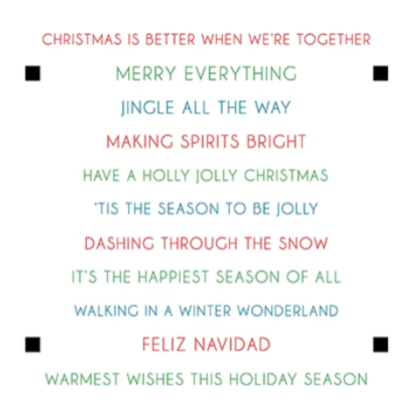LDRS Creative - Stamp - Christmas Sentiment Stack 3407