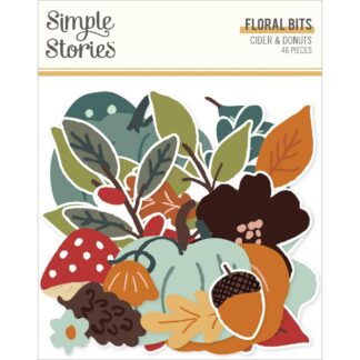 Simple Stories- Cider & Donuts FLORAL Bits & Pieces