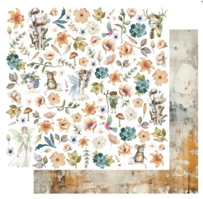Uniquely Creative - Forest Fussy Cut Paper 12X12 Enchanted Forest