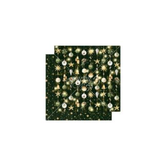 Graphic 45 - Merry & Bright - Jingle Bells 12 X 12 Paper