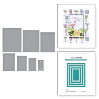 Spellbinders -  Perfect Touch Rectangles and Tag
