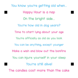 LDRS Creative - Stamp - Snarky Birthday Stack 3458