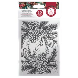 Tonic Studios - Pinecone Parade - 3D embossing folder