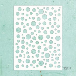 Mintay - Stencil - Bubbles