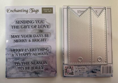 Stamps by Me - Enchanting Tags Stamp and Die set