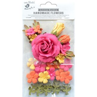 Little Birdie - Rooney Paper Flowers 23/Pkg Boho Dreams