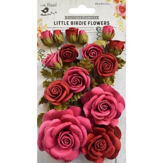 Little Birdie - Rosalind Paper Flowers 21/Pkg Candy Mix