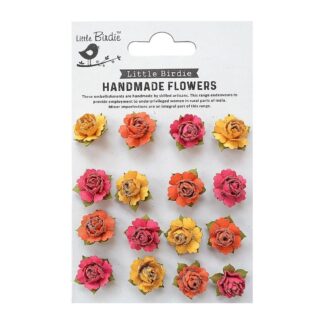 Little Birdie - Clarissa Paper Bouquet 16/Pkg Boho Vibes