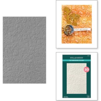 Spellbinders - 3D embossing folder - Oak Forest