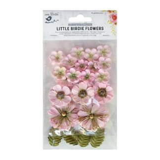 Little Birdie - Renae Paper flowers Pearl Pink