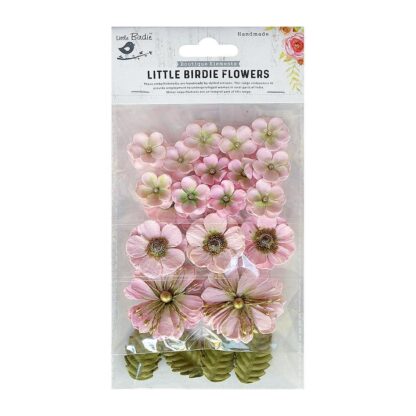 Little Birdie - Renae Paper flowers Pearl Pink