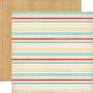 Carta Bella - Roll With It - Sweet Stripes 12 x 12 Paper