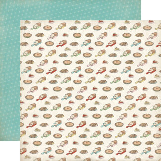 Carta Bella - Roll With It - Homemade Goods 12 x 12 Paper