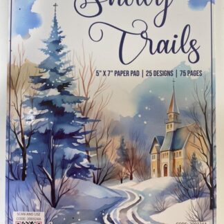Stamps by Me - Snowy Trails 5X7 paper pack 75 sheets