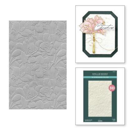 Spellbinders - 3D embossing folder - Amaryllis Garden