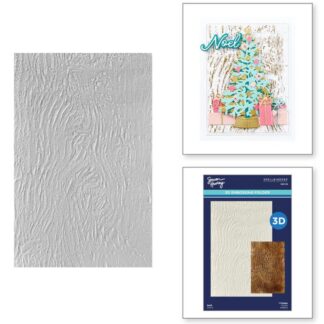 Spellbinders - 3D embossing folder - Bark