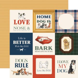 Carta Bella - Best in Show - 4X4 Journaling Cards 12 x 12 Paper