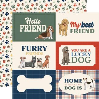 Carta Bella - Best in Show - 6X4 Journaling Cards 12 x 12 Paper
