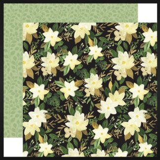 Carta Bella - Flora 4 - 12 x 12 Paper - Natural Large Floral