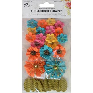 Little Birdie - Renae Paper flowers Vivid Palette