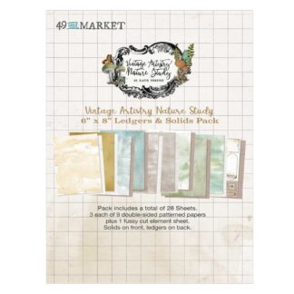 49 & Market - Nature Study Ledgers and Solids- 6 X 8 Collection Pack