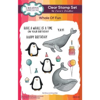 Creative Expressions - Whale of Fun Stamp set
