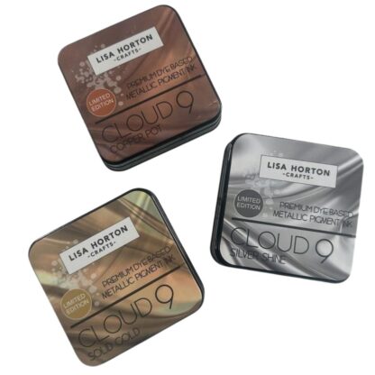 Lisa Horton - Metallic Ink Pads set of 3 Limited Edition
