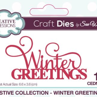 Creative Expressions - Festive Collection Winter Greetings CEDME124