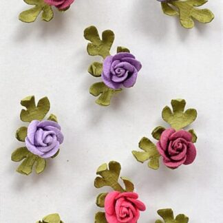 Little Birdie - Petitie Rose Birds and Berries 10pc
