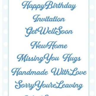 Creative Expressions - Sentiments Collection - Essentials 2