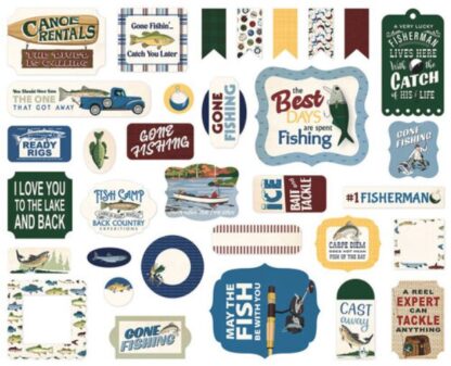 Carta Bella  - Gone Fishing - Ephemera - Image 2