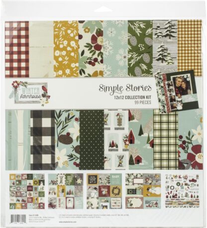 Simple Stories - Winter Farmhouse - Collection Bundle