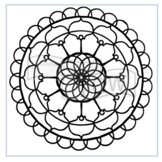 TCW - 12X12 Stencil - Fantasy Sphere TCW700