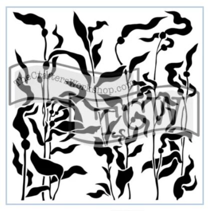 TCW - 12X12 Stencil - Kelp Forest TCW498