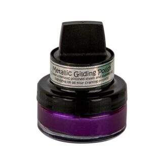 Cosmic Shimmer Metallic Gilding Polish - Dark Cherry