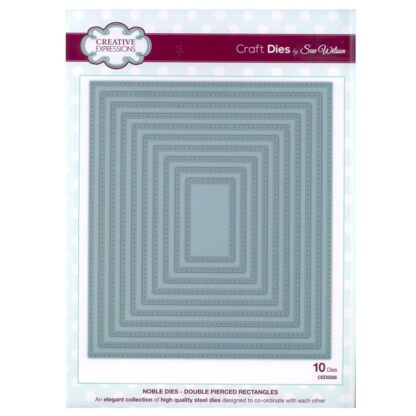 Creative Expressions - Noble Collection - Double Pierced Rectangles CED5508